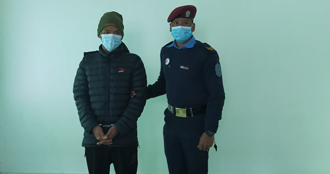 विस्फोटक पदार्थ ओसार्ने बाग्लुङका चिरन पक्राउ